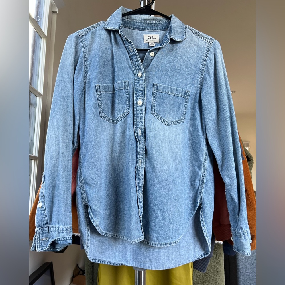 J Crew Denim Shirt 2P